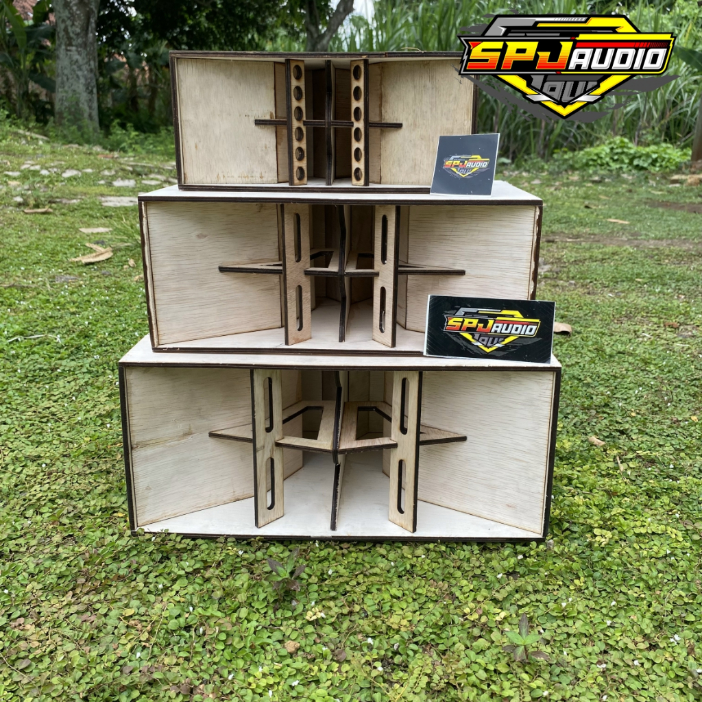Box Speaker CLA Double 3 in 4 in 5 in Box Miniatur Sound System SPJ AUDIO