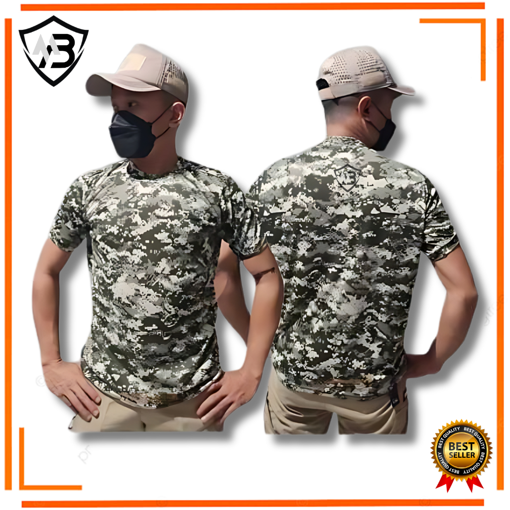 Kaos Pria Daleman Motif Akupat Tni Au Ad Kaos Army Loreng Pria Wanita