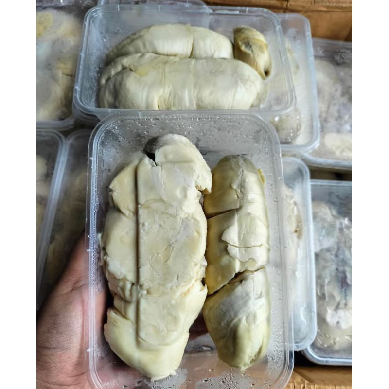

Durian Lokal Medan Kupas 500 Gr super legit