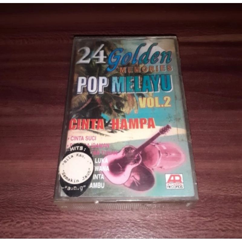 Kaset 24 POP MELAYU Vol.2 - Dlloyd Mirnawati Endang S Taurina Mayang