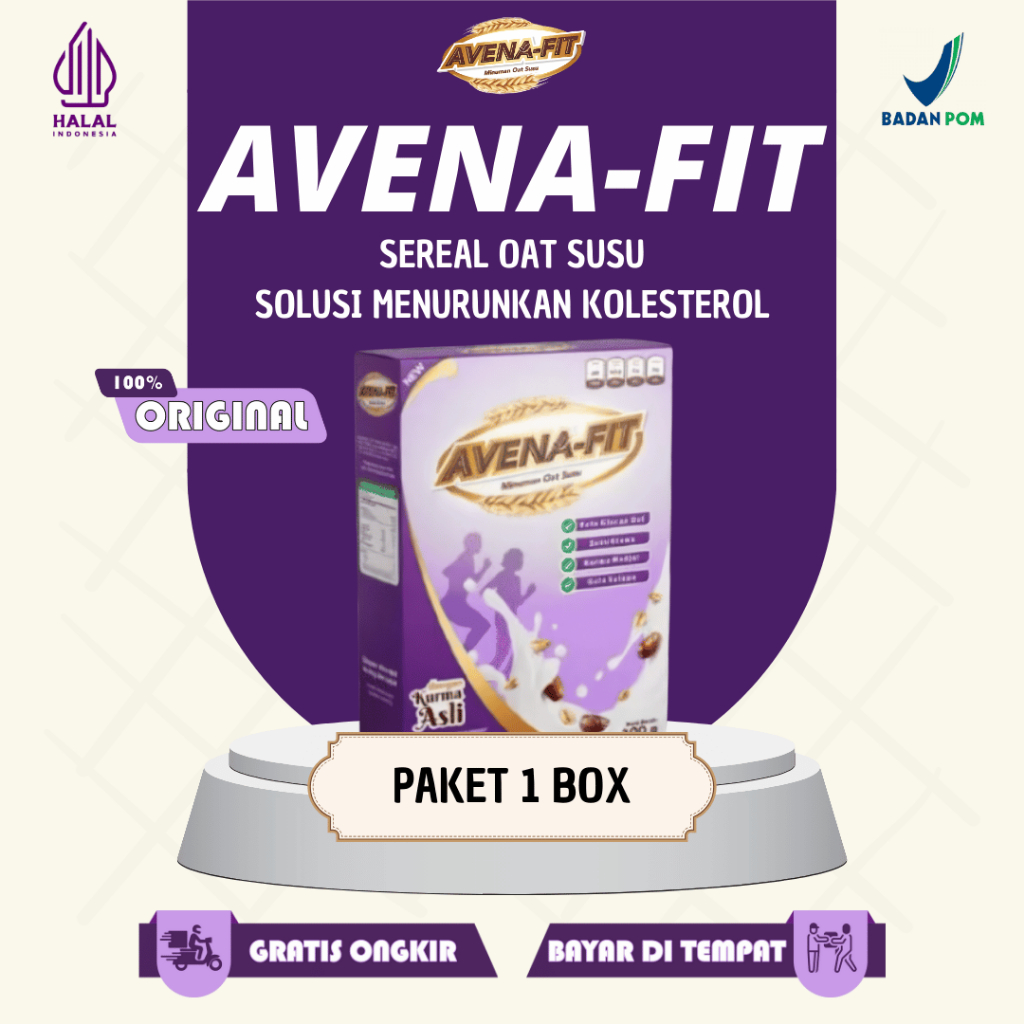 

Avenafit - Sereal Oat Susu Solusi Menurunkan Kolesterol dan Mendukung Kesehatan Tulang