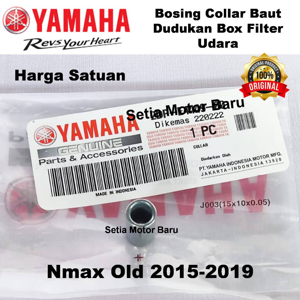 Bos Bosing Collar Baut Bolt Dudukan Box Filter Udara Nmax N Max Old Lama Ori Asli Yamaha