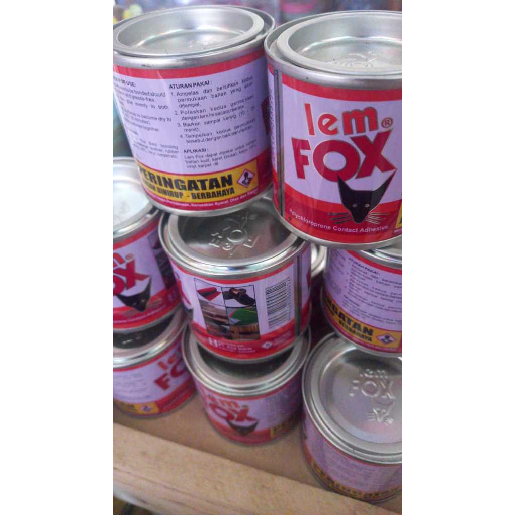 

LEM FOX KALENG UKURAN 70GRAM