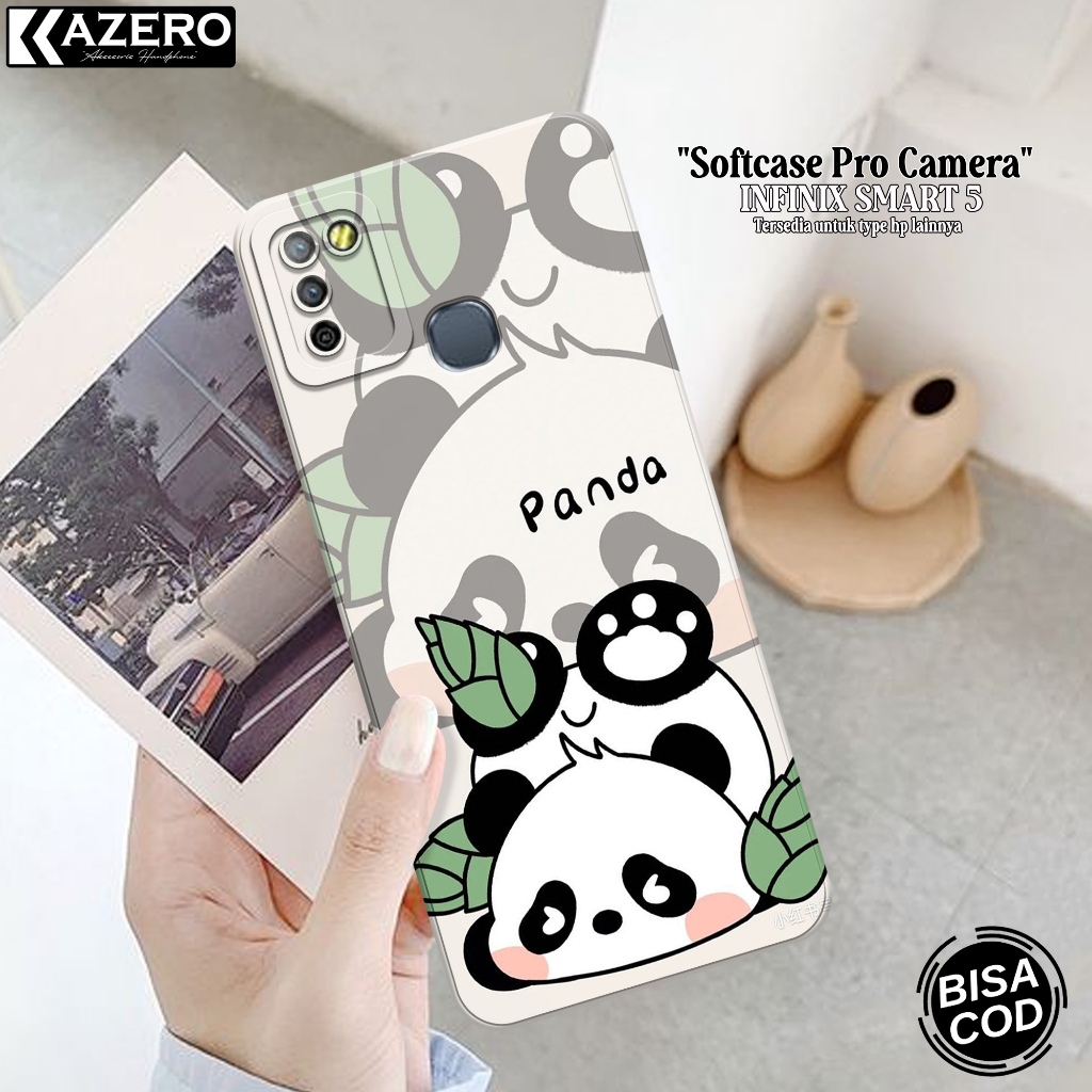 Softcase Pro Camera INFINIX SMART 5 - Fashion Case Kartun - Case INFINIX SMART 5 Terbaru - Casing IN