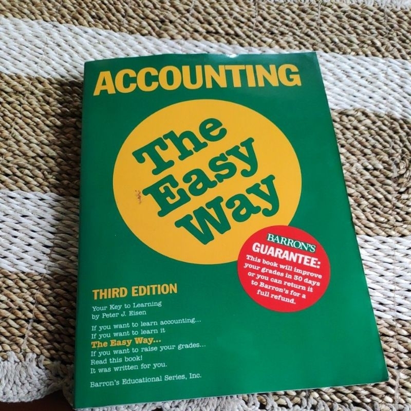 Buku ACCOUNTING THE EASY WAY - BARON'S  Original Preloved