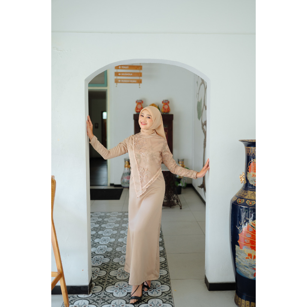 SORAYA DRESS pesta muslim FAIA.ID