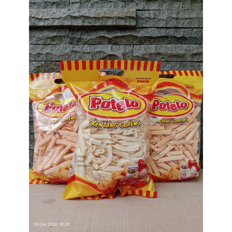 

(Karton) Kue Lebaran | Kue Oleh - Oleh | Kue Hajatan | Snack Poteto Kentang Goreng Isi 12 Bag