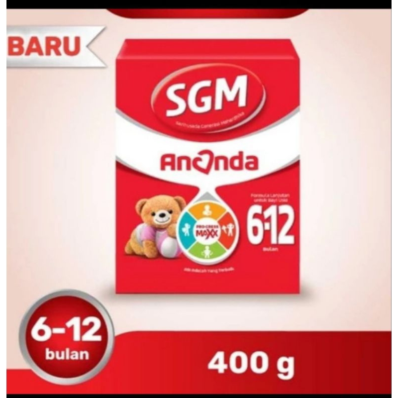 SGM Ananda 2(400 gr) Susu Formula untuk Bayi 6- 12 Bulan