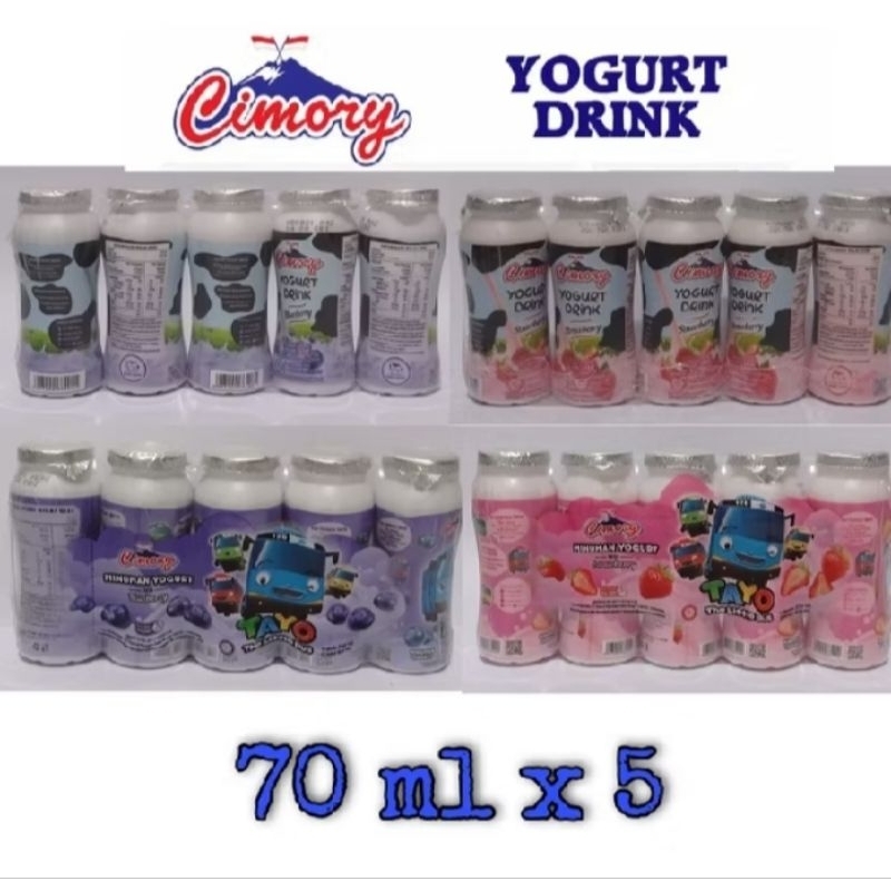 

Susu cimory yogurt 70 ml perslop isi 5 pcs