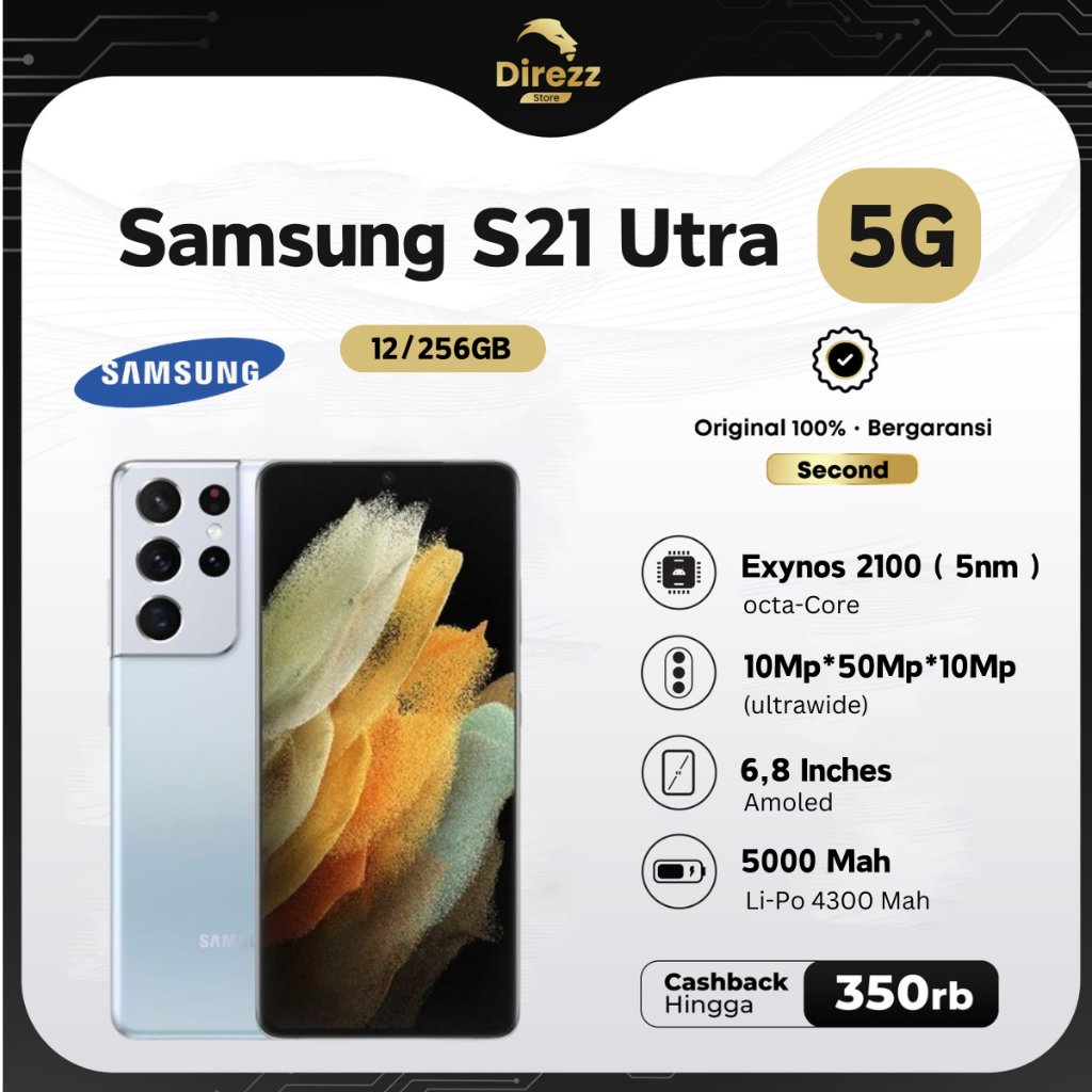 Samsung S21 Ultra 5G 12/256GB sein