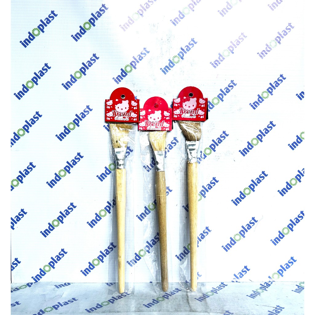 

KUAS KAYU NASTAR KUE KERING / KUAS HALUS BULU DOMBA - L (+/-20 cm)