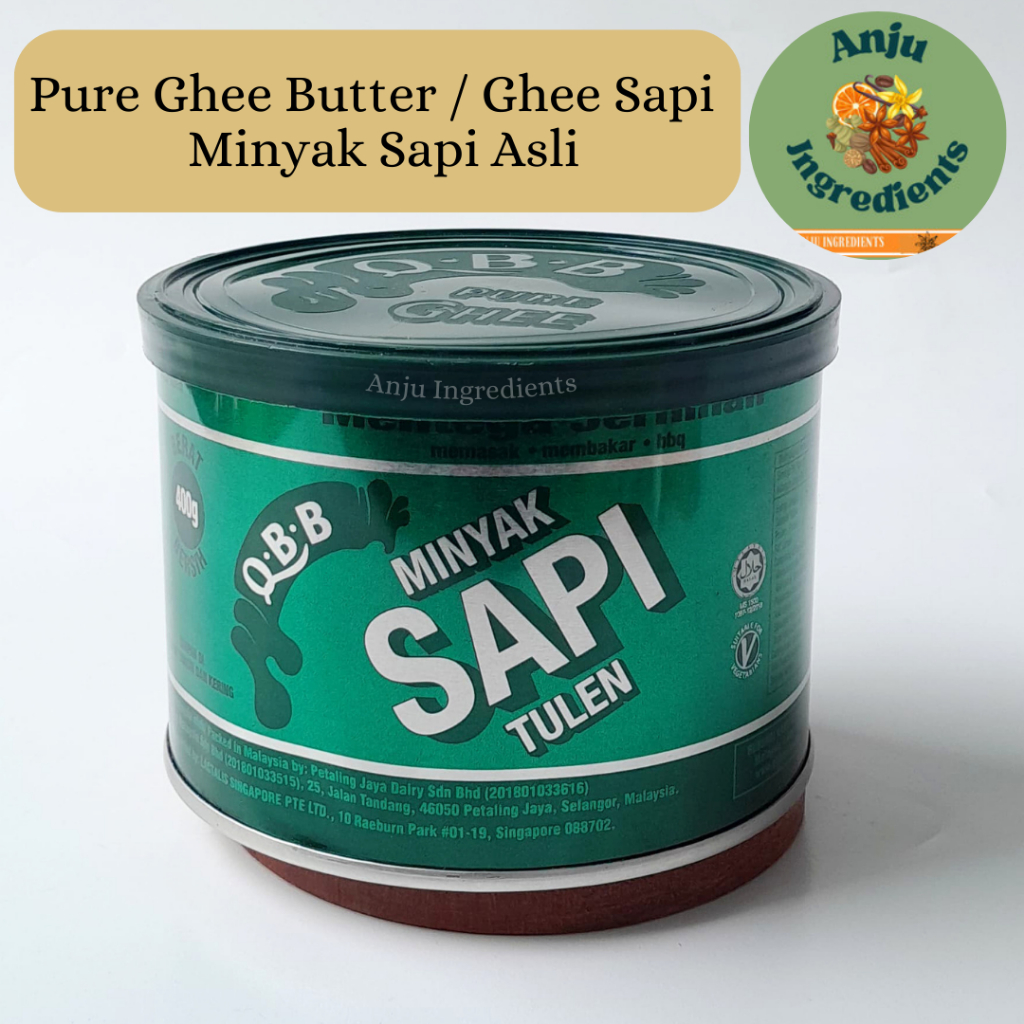 

Pure ghee butter 400gr / ghee sapi / minyak sapi asli