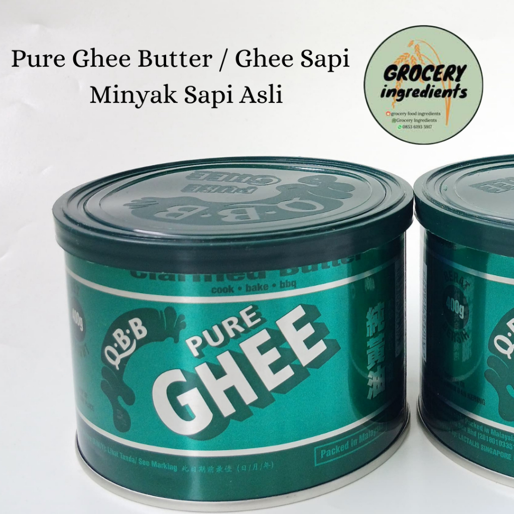 

Pure ghee butter 400gr / ghee sapi / minyak sapi asli