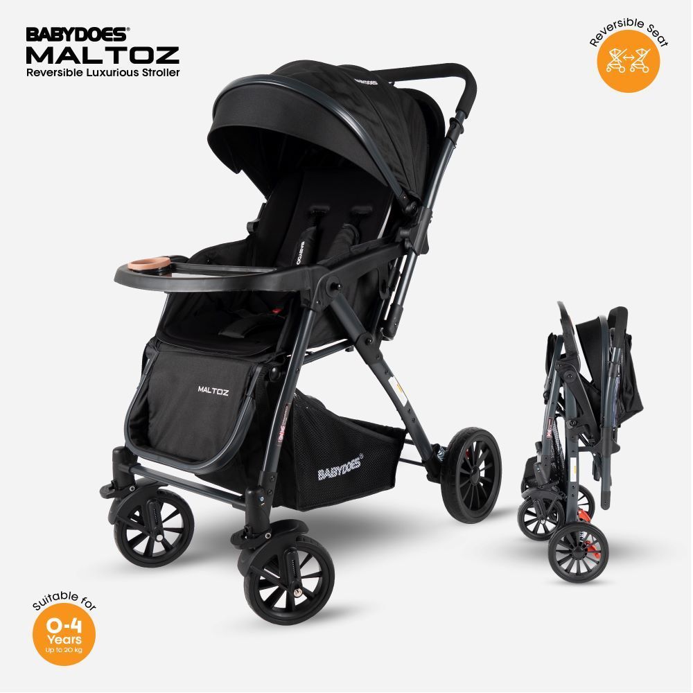 Babydoes Maltoz CH-BL 821SN Reversible Luxurious Stroller