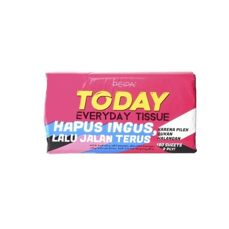 Tisu Facial Today 180 sheet 2PLY Tissue tissu murah