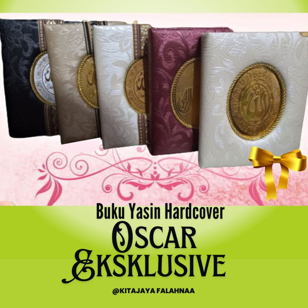 

(JILID KUAT) BUKU YASIN HARDCOVER OSCAR EKSLUSIVE