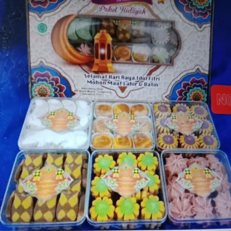 

PROMO PAKET KUE LEBARAN MANACO PAKET HIDAYAH ISI 6 toples