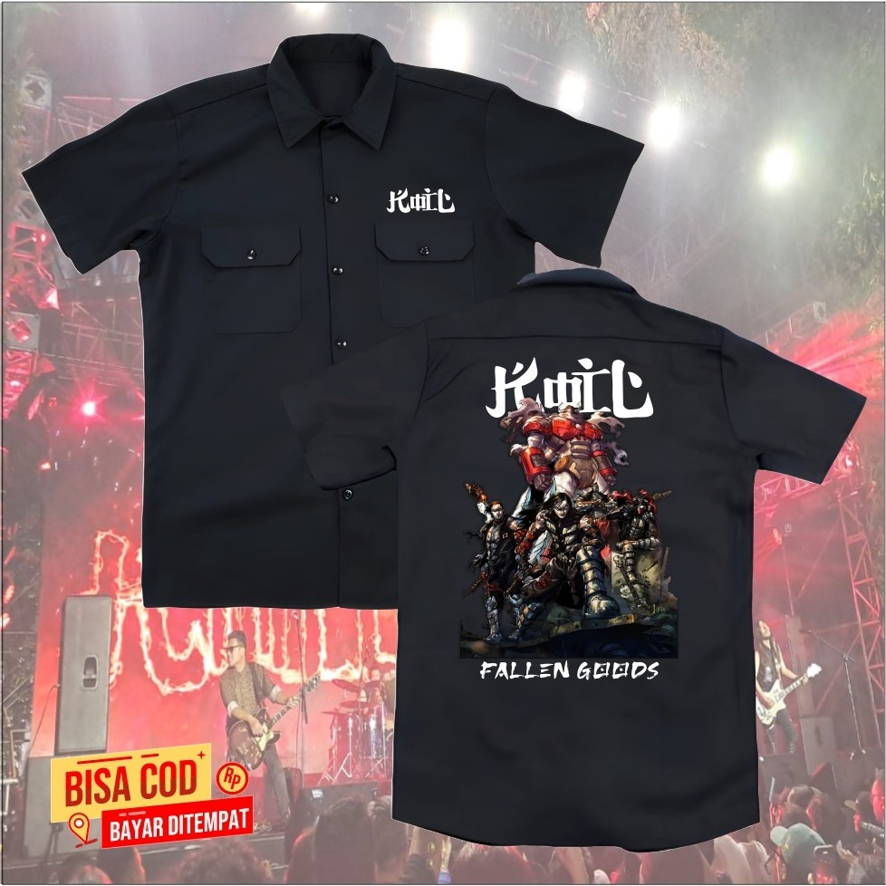 WORKSHIRT DISTRO KOIL KOIL KOIL BAND LOKAL NEW