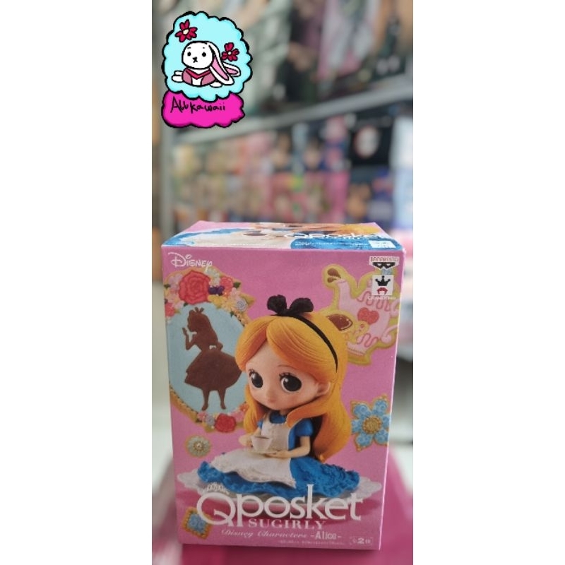 Bandai Qposket Figure Original Disney Character Alice in Wonderland (Sugirly)
