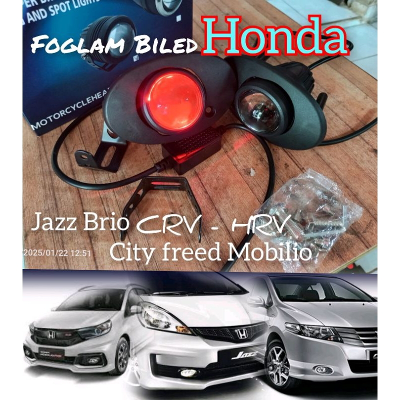 Foglamp honda Freed mobilio jazz brio CRV HRV CITY sepasang biled