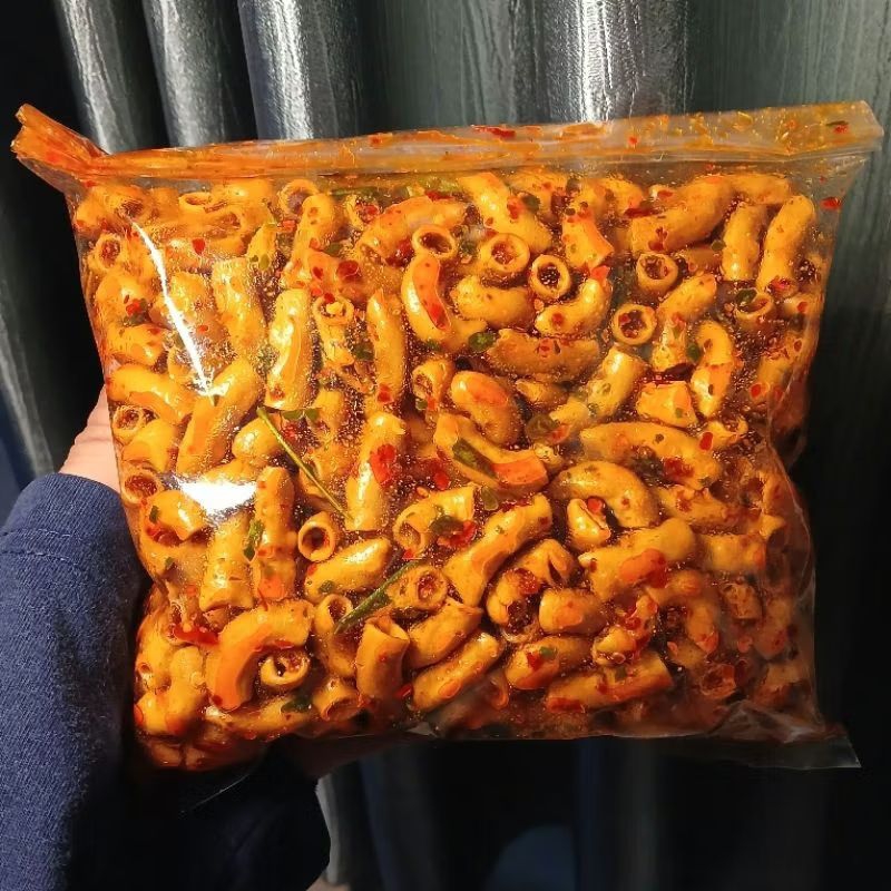 

MAKARONI BANTET PEDAS ORIGINAL CIKRUH DAUN JERUK 250g 500g 1Kg