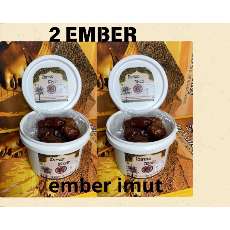 

2 ember kurma mesir madu 350gram kurma mesir kurma ember kurma ember mesir