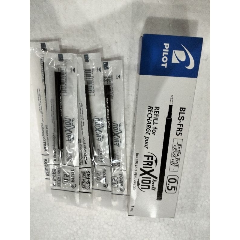 

REFFILL PEN 0,5 HITAM FRIXION merk PILOT PEN GEL HITAM