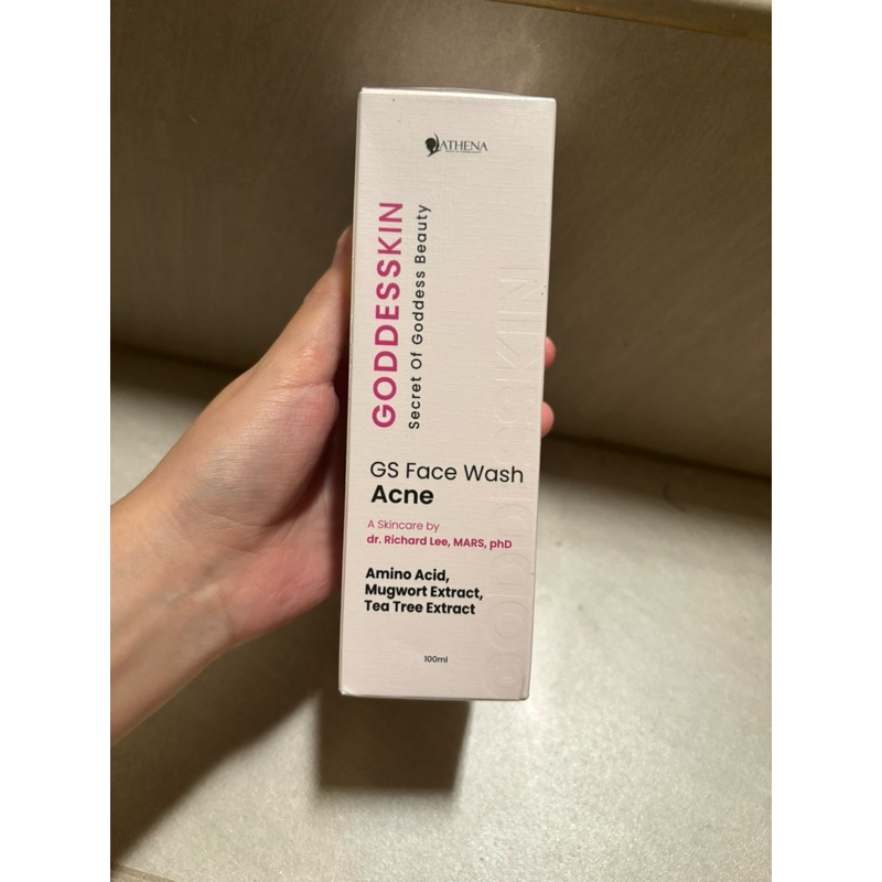 NEW Face wash acne jerawat Goddesskin secret of beauty skincare dr Richard Lee tea tree athena muka 
