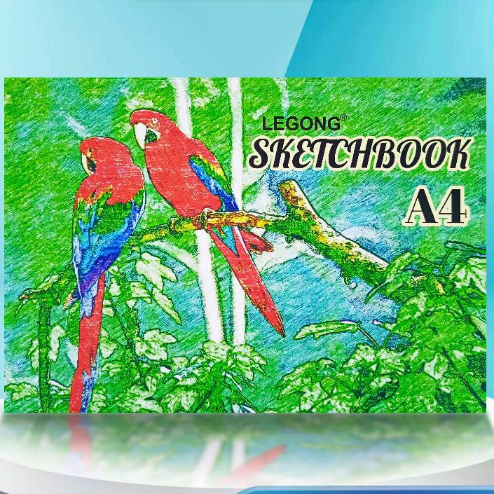 

LEGONG Sketch Book / Buku Sketsa Ukuran A4 / SB A4 16-08