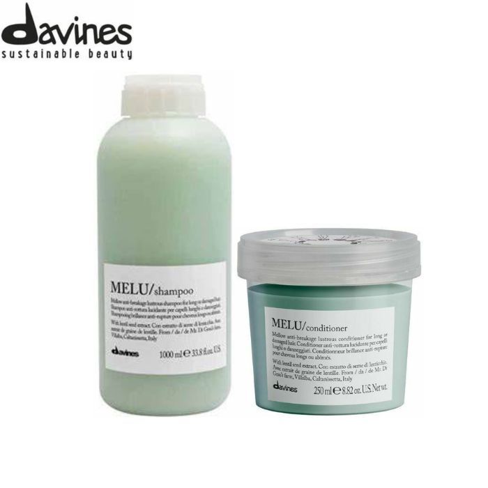 Davines Melu Shampoo 1000ml + Davines Melu Conditioner 250ml