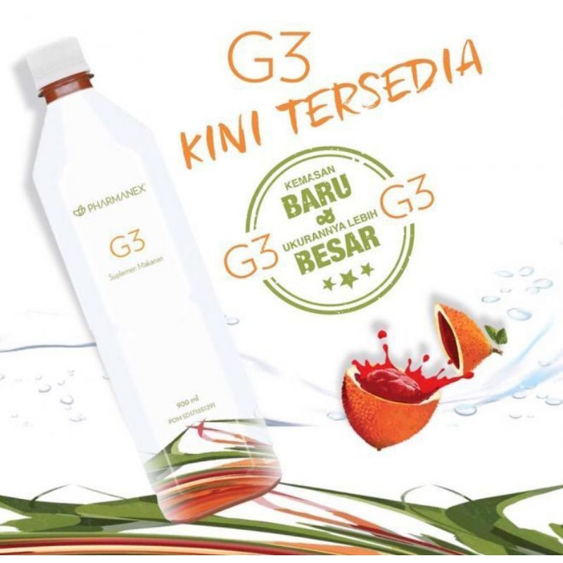 

jus G3 pharmanex 1 botol - juice G3 - J tri Jthree - G 3 G tiga - G thtree