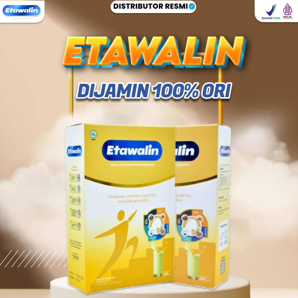 

ETAWALIN ASAM URAT 2 BOX Terbukti Ampuh Atasi Asam Urat Membantu Mengatasi Masalah Tulang