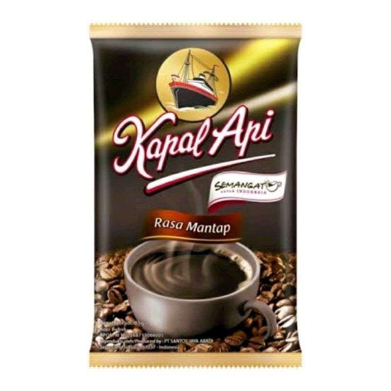 

Kopi kapal api 60g/ renceng 10 pcs