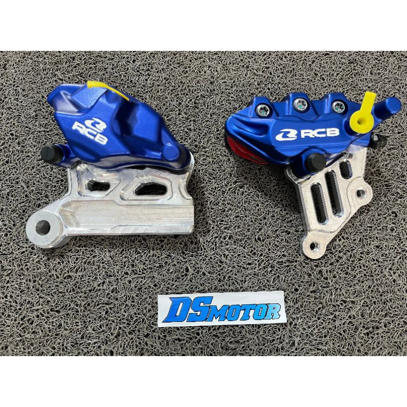 paketan pengereman kaliper caliper RCB racingboy s55 belakang dan s1 s series depan satria 2tak bott