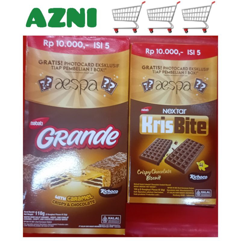 

NABATI GRANDE 110 GR / NEXTAR KRISBITE 150 GR