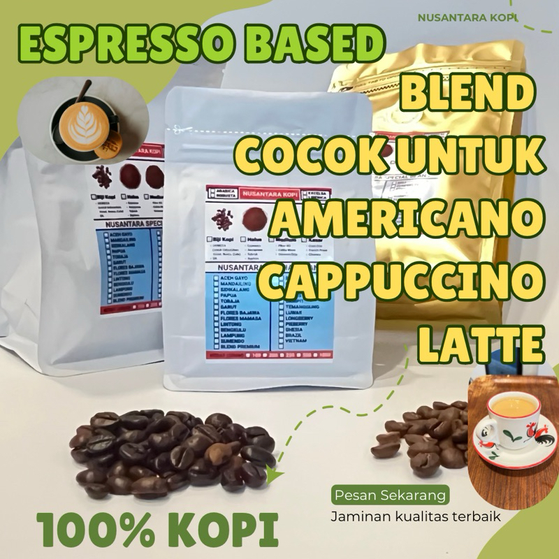 

Nusantara Kopl Espresso Based Blend Cocok Untuk Americano Capuccino Latte