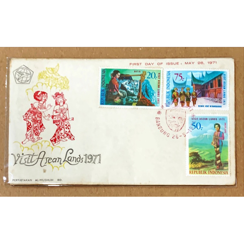 

PRANGKO INDONESIA 1971 SS VISIT ASEAN LANDS. MINT.