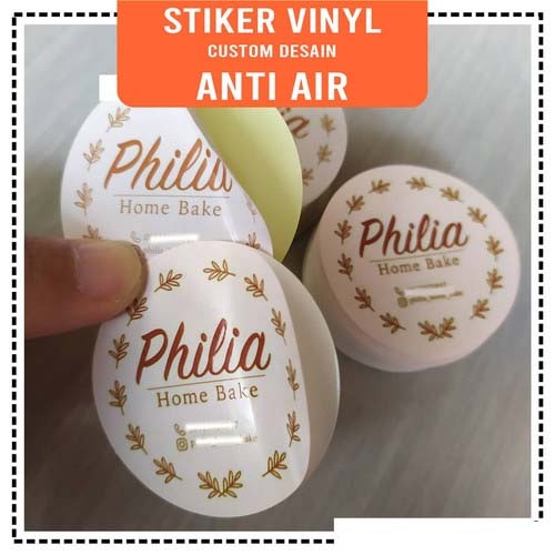 

Sticker Vinyl Custom A3+ Tahan Air Vinyl susu Cetak Custom Model Bisa Request