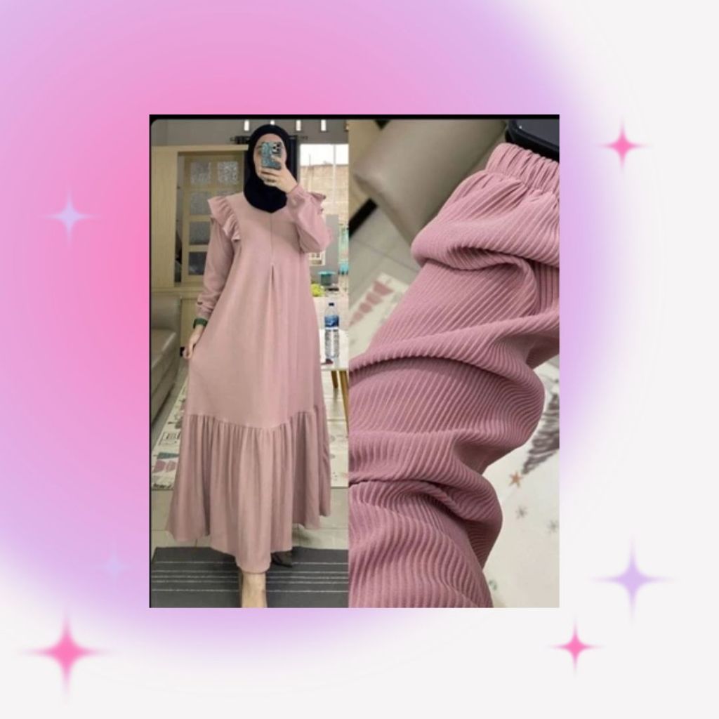 Baju gamis MAYRA gamis  TERBARU ALL SIZE