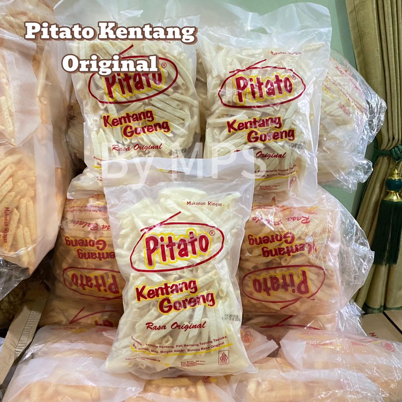 

Pitato Kentang goreng Rasa oringinal kemasan besar