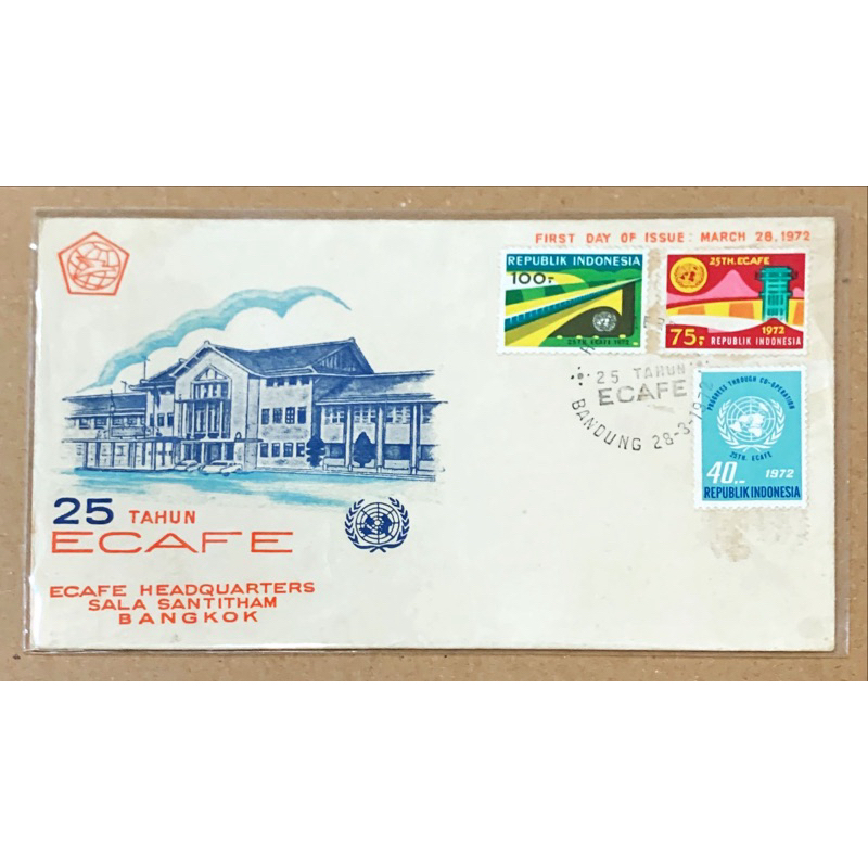 

PRANGKO INDONESIA 1972 SHP 25th ECAFE . MINT.