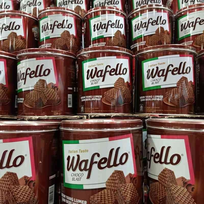 

WAFELLO WAFER KALENG 240g - VARIAN COKLAT