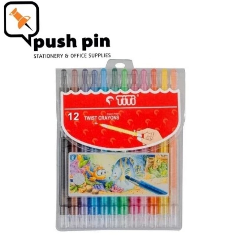

Titi Crayon Twist 12 Warna TI-CP-12T