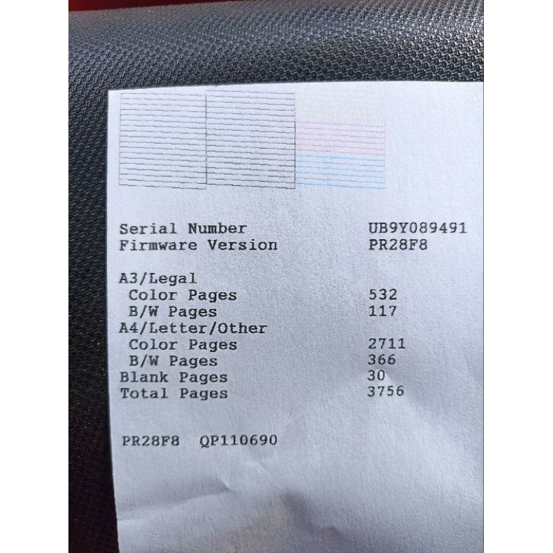 head epson l1300 second