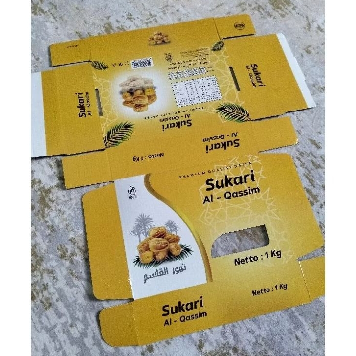 

Dus/Box Sukary Kosong 1kg