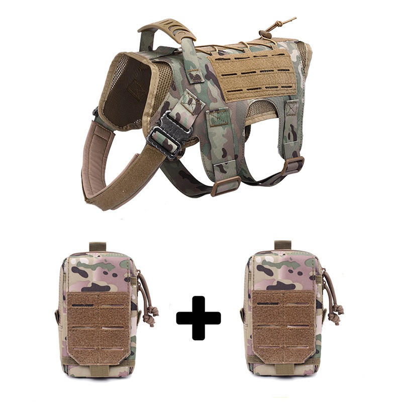 Harnes Anjing Besar HARX2 Ryu Dog Harness / K9 Harness Rompi Professional Tactical Dog Vest
