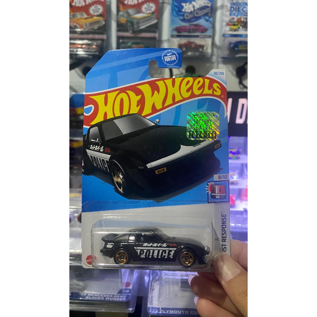 Hot Wheels Mazda RX-7 POLICE [BLACK] Factory Sealed