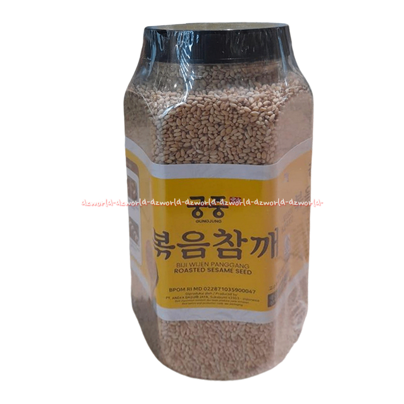 

Gunjung 340gr Biji Wijen Panggang Roasted Sesame Seed Kemasan Botol Superfood Gun Jung