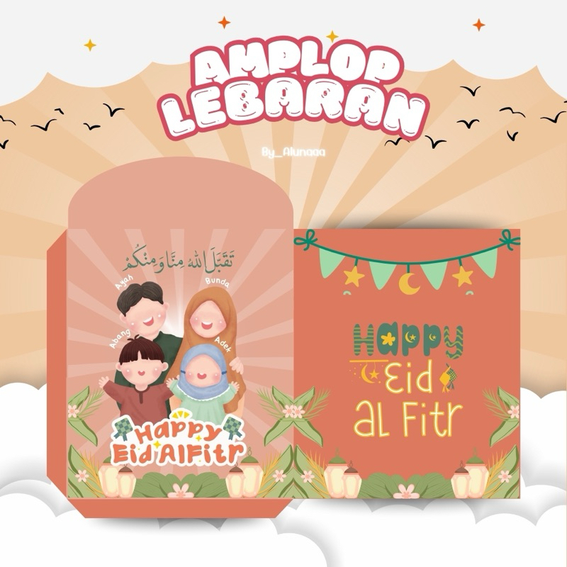 

AMPLOP LEBARAN PERSEGI