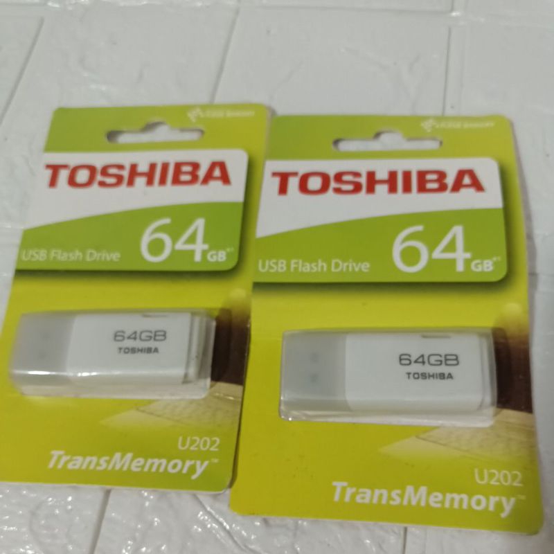 FLASHDISK MEMORI 64GB TOSHIBA NEW